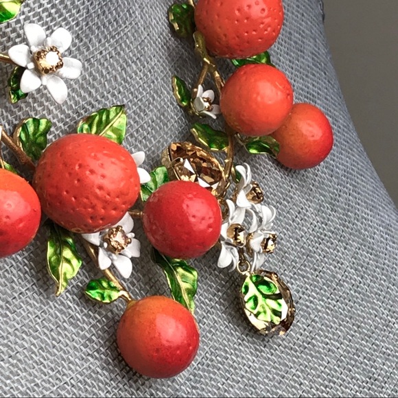 Dolce & Gabbana Orange Fruit Jewelry Necklace - Picture 3 of 8